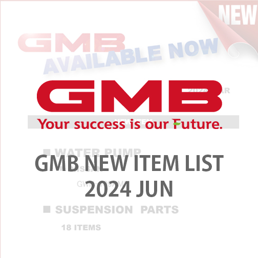 GMB NEW ITEM LIST